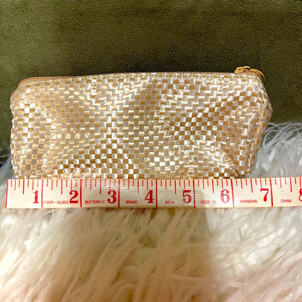 New Shiseido cosmetics bag.  One size.